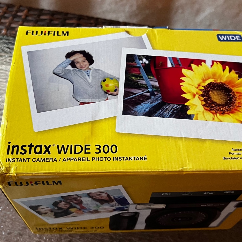 FUJIFILM INSTAX 300 WIDE INSTAMATIC CAMERA NEW